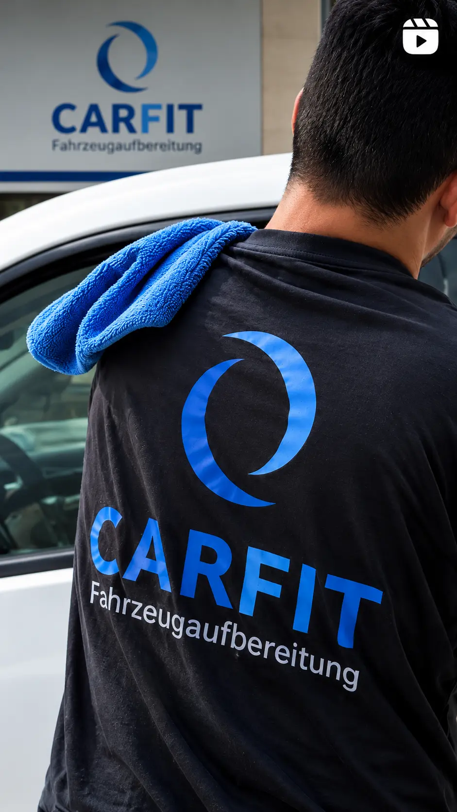 Kurzvideo für CarFit Fahrzeugaufbereitung bei Pinneberg